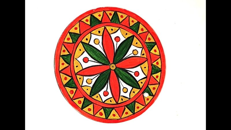 Росписи Северной Двины пермогорская