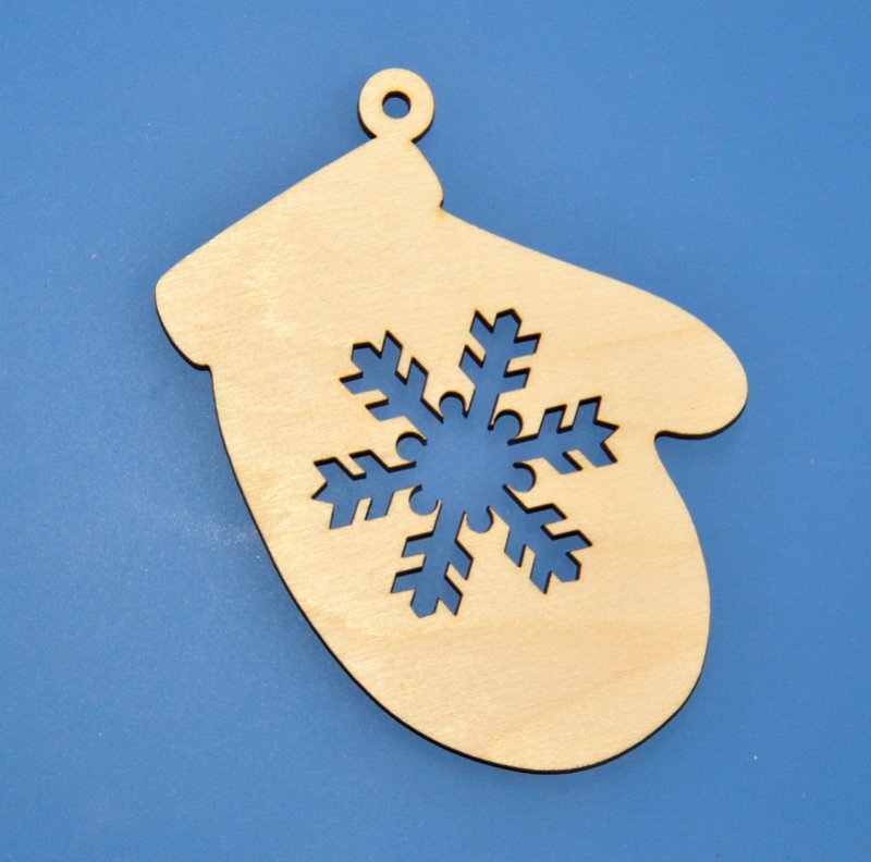 Деревянные игрушки на елку