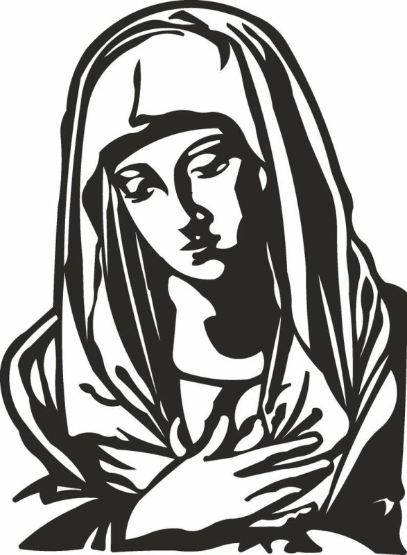 Векторные изображения Девы Марии