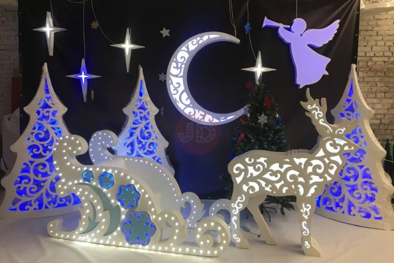 Фотозона на новый год 2022