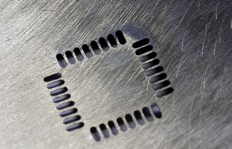 Сетчатый трафарет для нанесения паяльной пасты