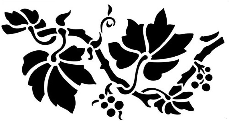 Трафареты для декора стен