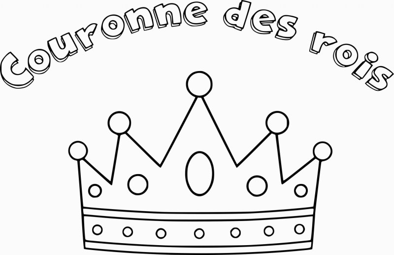 Корона трафарет для вырезания