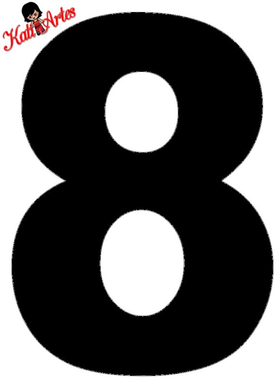 Восьмерка шаблон