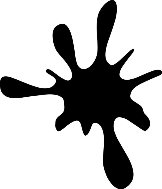 Клякса контур