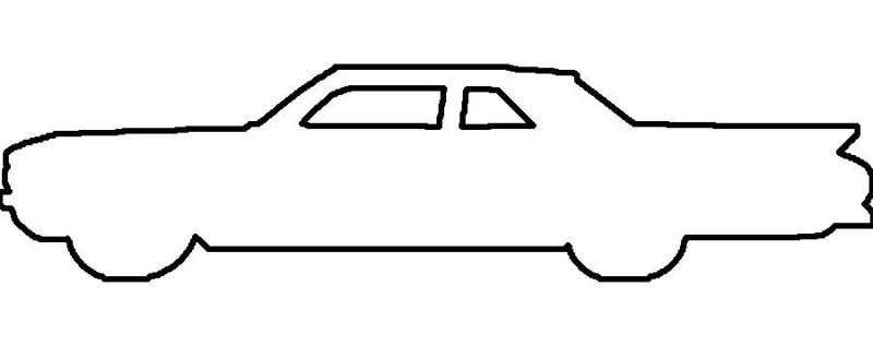 Трафарет машины для торта