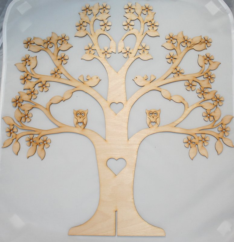 Декоративное дерево из фанеры