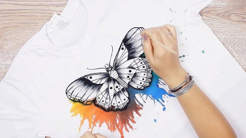 Ручная роспись одежды