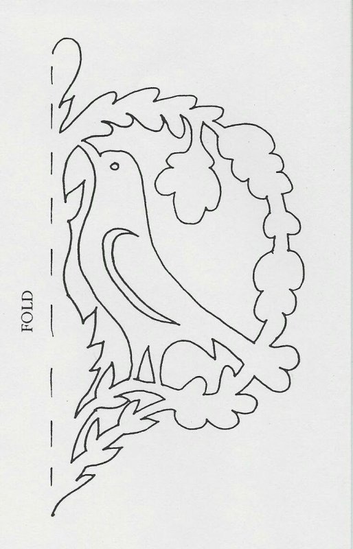 Весенние вырезалки на окна