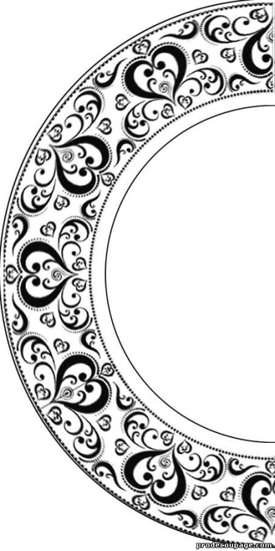 Круглый орнамент