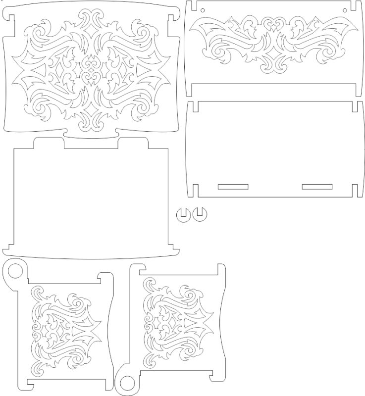 Чертежи для ЧПУ лазера по металлу