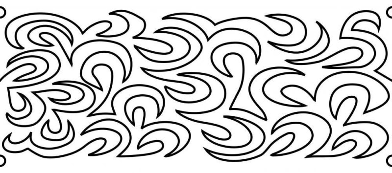 Трафарет узоры