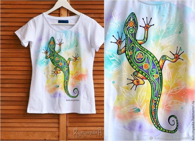 Идеи для рисования на майке