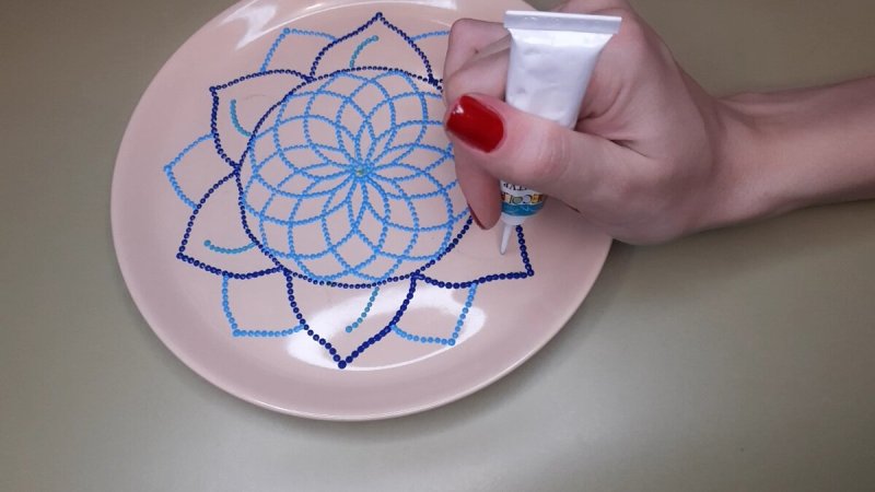 Мастер класс роспись тарелок