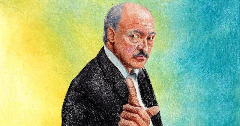 Лукашенко рисунок