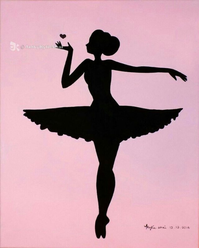 Силуэт балерины