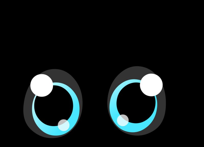 Трафареты глаз для поделок