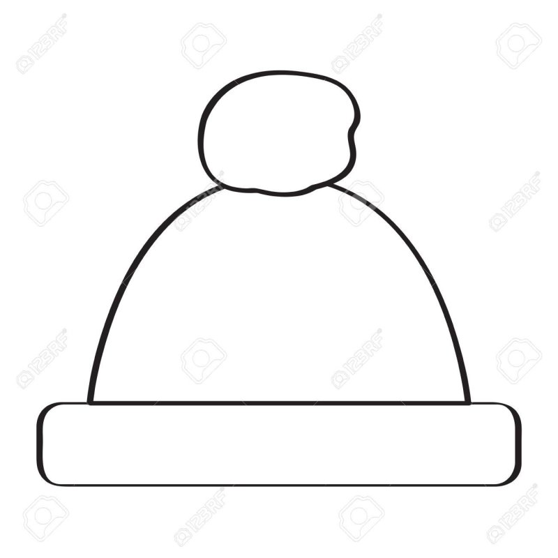 Шапочка трафарет