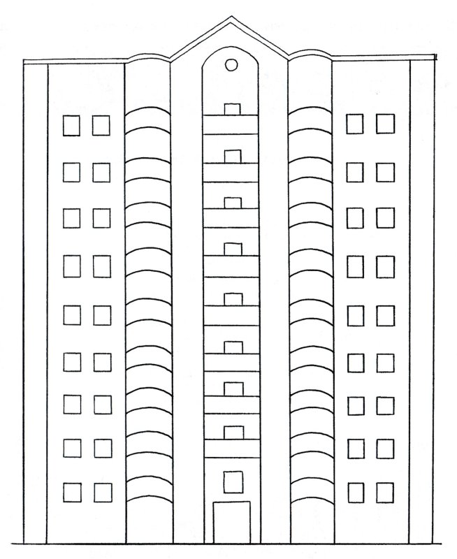 Многоэтажный дом для детей