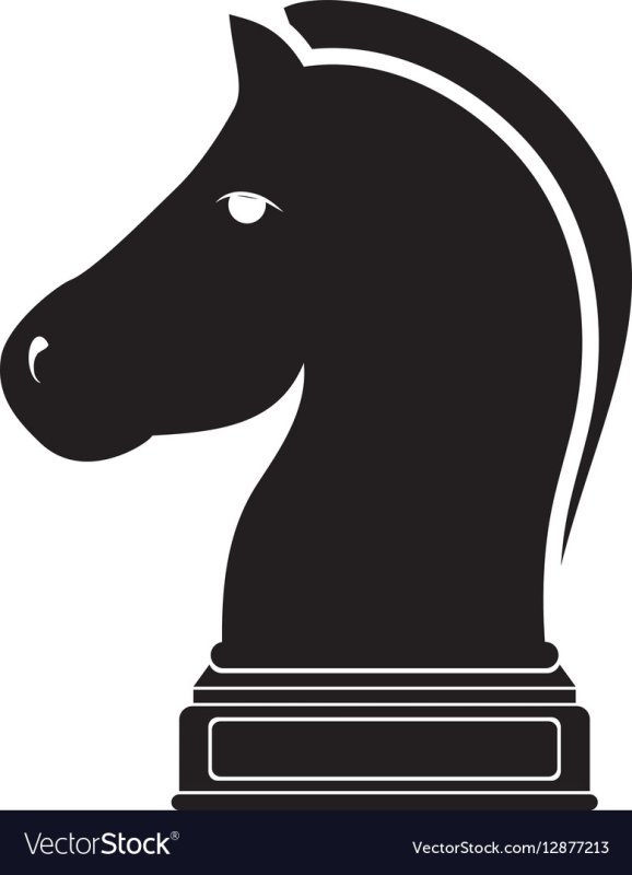 Шахматный конь для детей