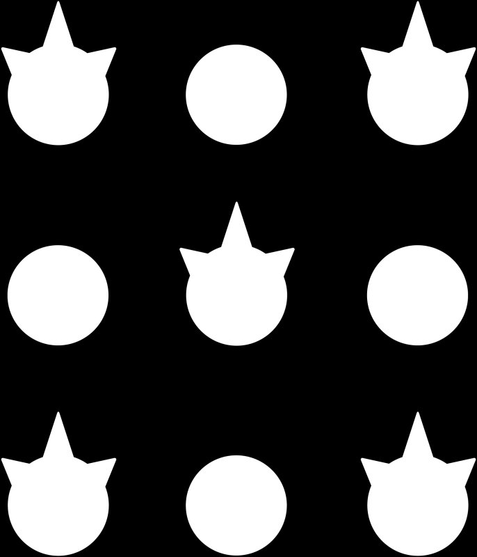 Трафареты для макаронс фигурные