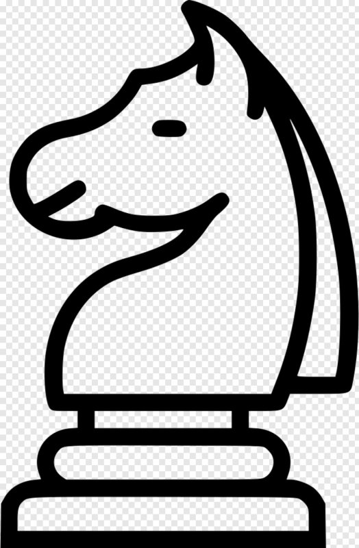 Шахматная фигура конь