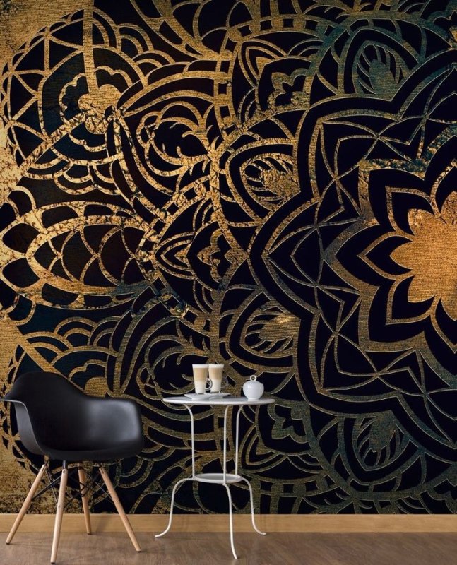 Дизайнерские узоры на стенах