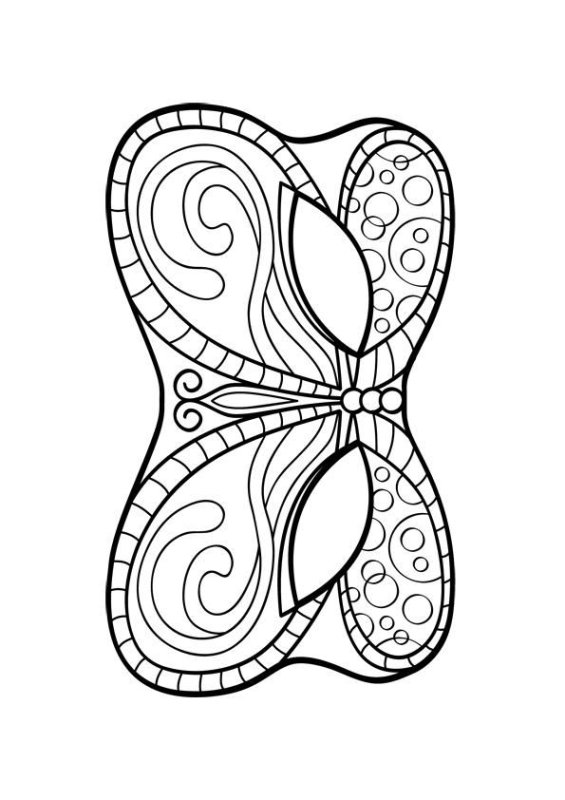 Маска "бабочка"