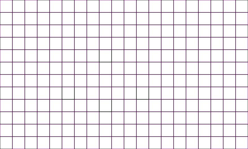 Лист а4 в клетку 1см на 1см