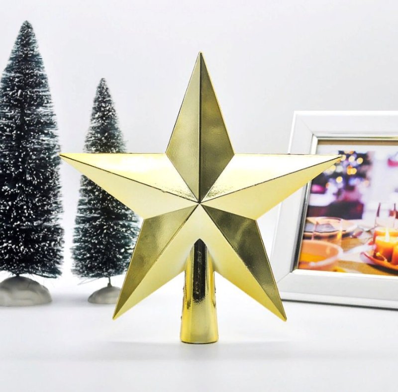 Верхушка на елку Рождественская звезда купить в Москве