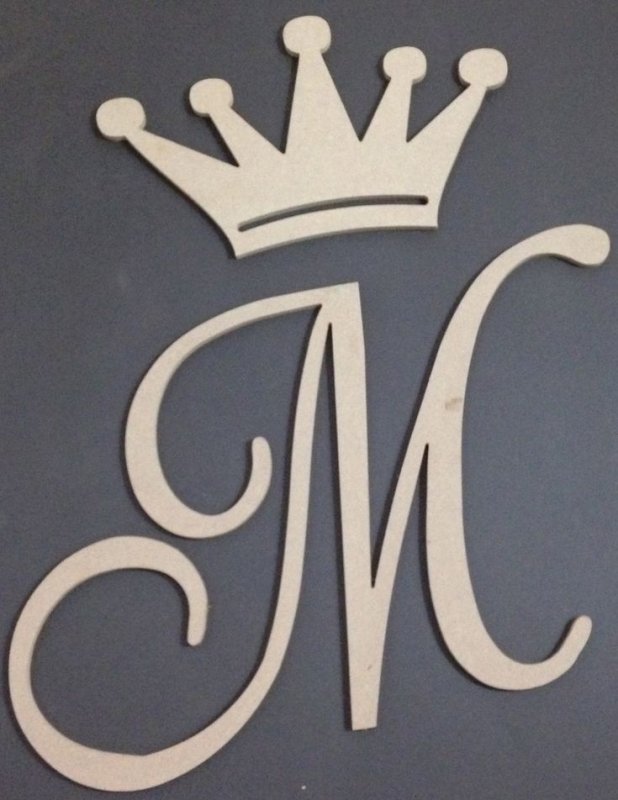 Красивый буква декор