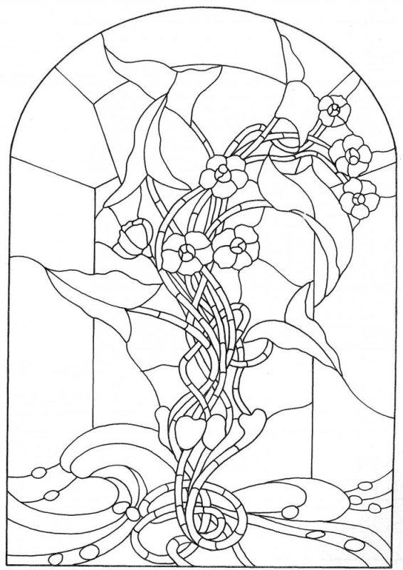 Набросок витража