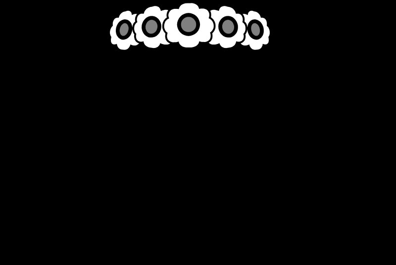 Овал трафарет