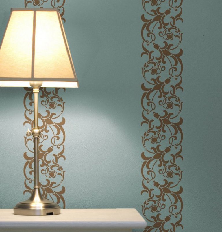 Трафареты для декора стен