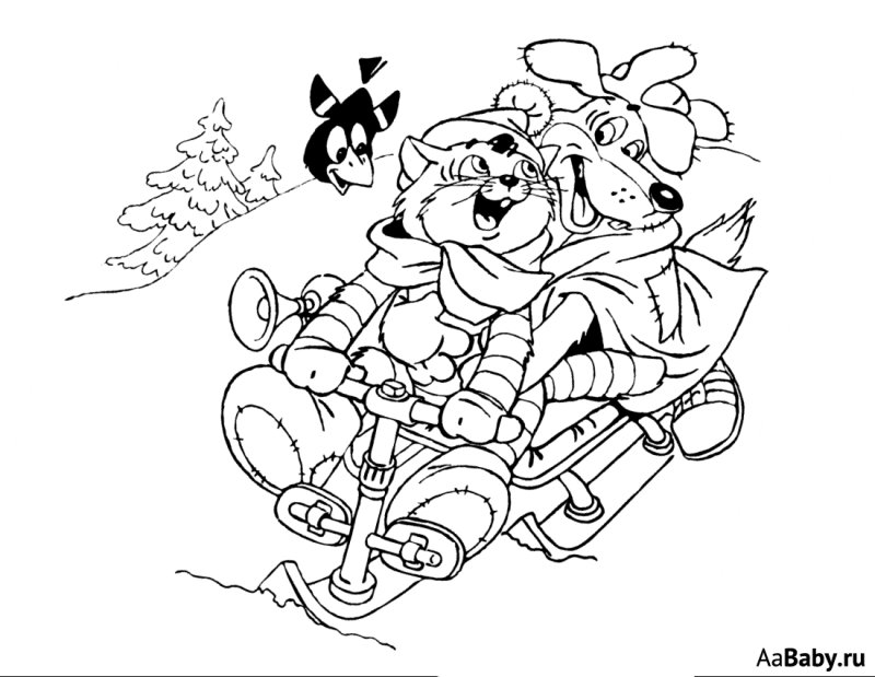 Вытынанки Простоквашино