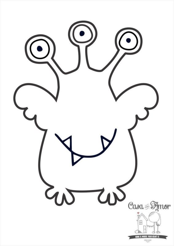 Инопланетянин шаблон