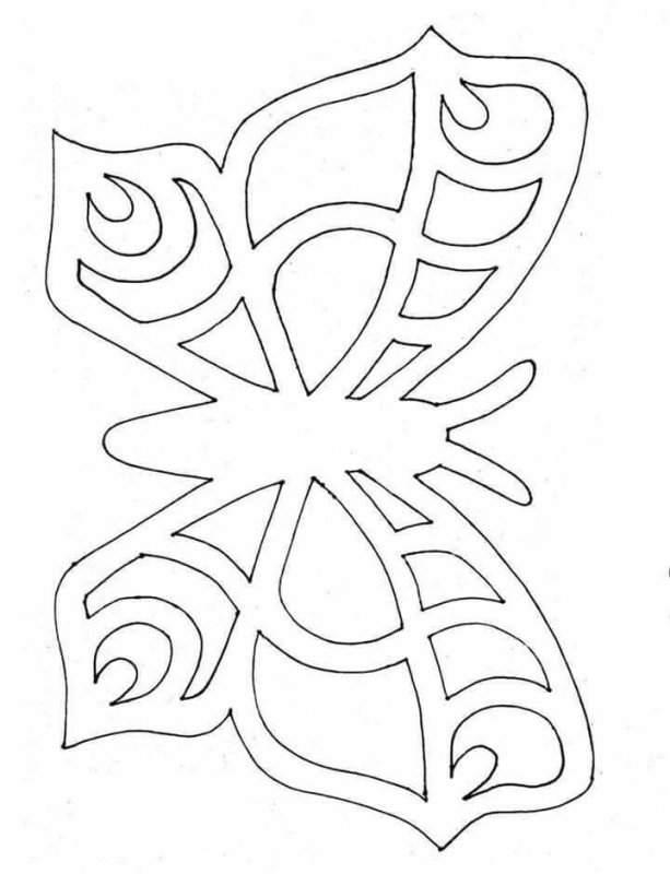 Трафарет "окна"