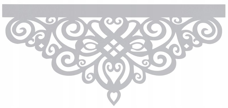 Трафареты узоров для ажурных ламбрекенов