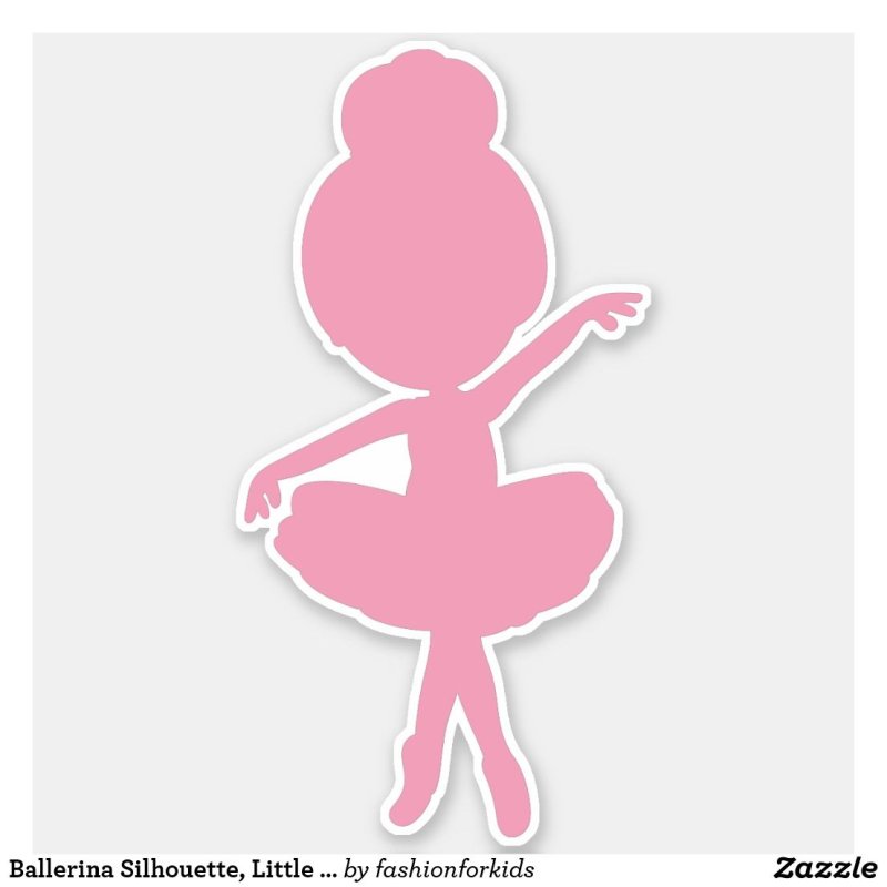 Силуэты маленьких балерин