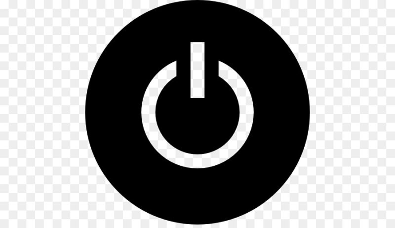 Знак кнопки включения