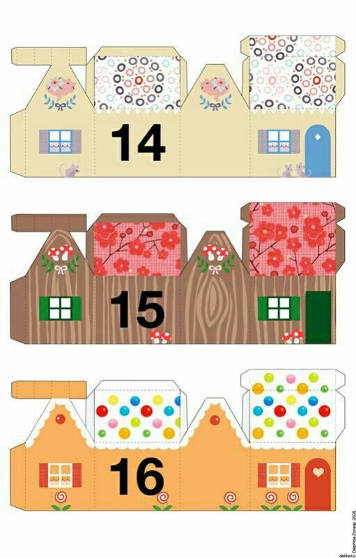 Шаблон домика