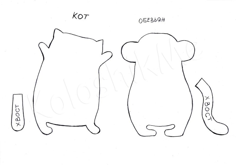 Кофейные игрушки выкройки