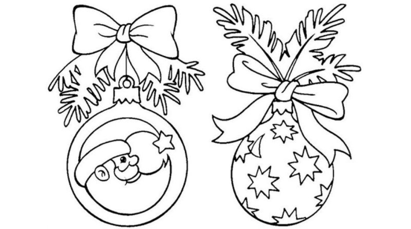 Трафареты на окна новогодние