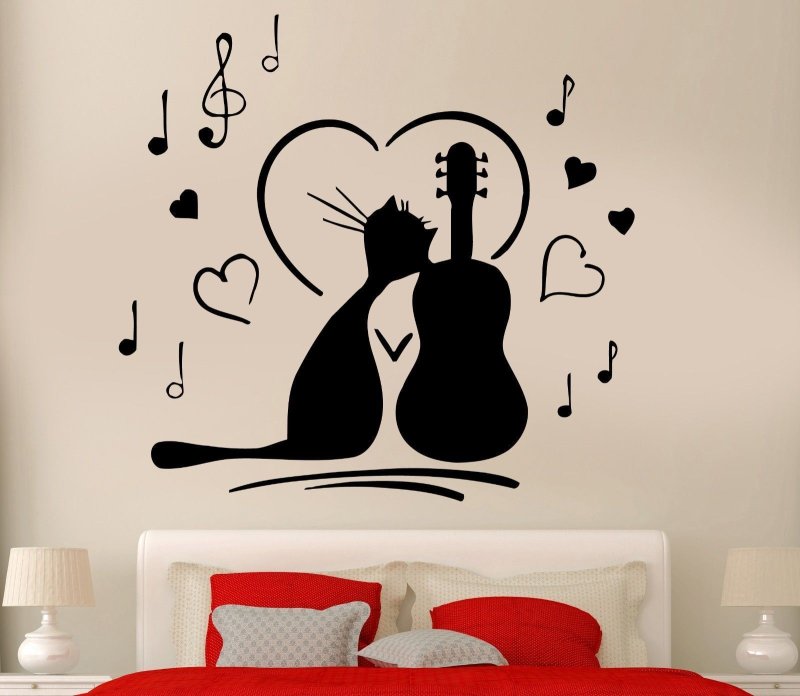 Наклейка виниловая интерьерная