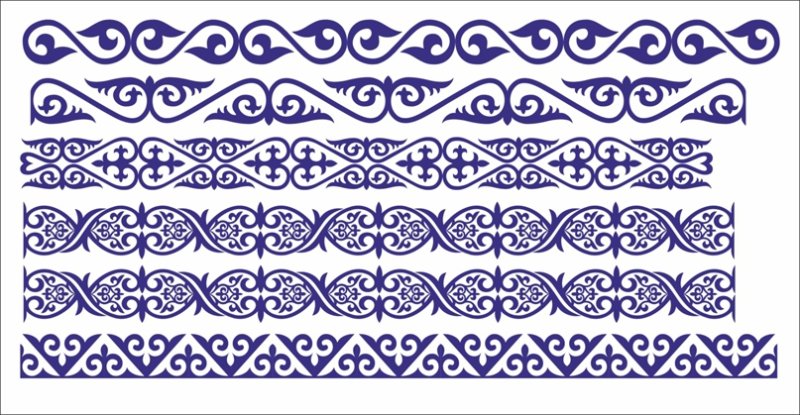 Орнаменты кыргызские