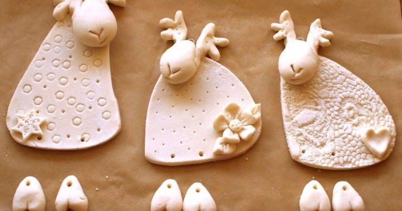 Игрушки из соленого теста