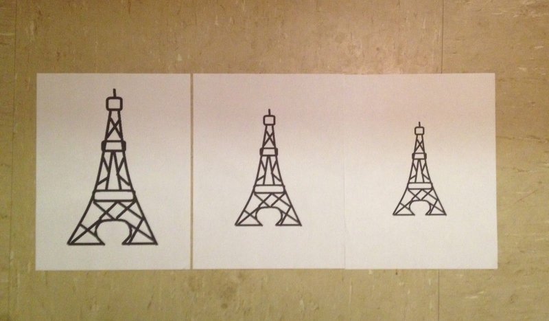 Эйфелева башня 3д ручкой