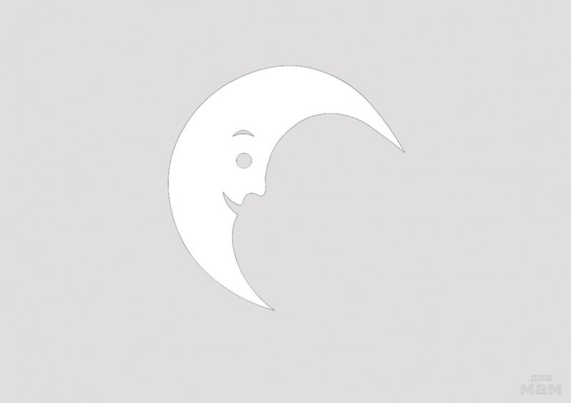 Луна в окне