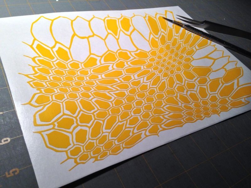 Трафарет камуфляжа для покраски