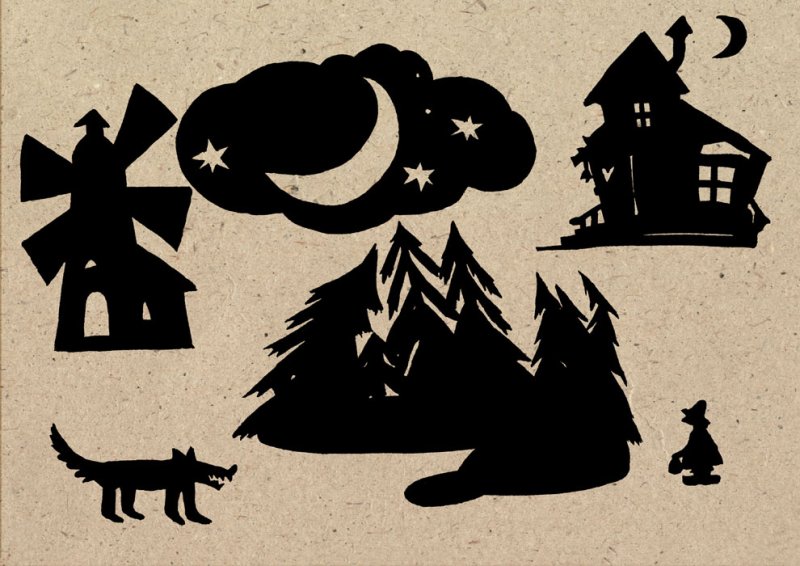 Декорации для театра теней